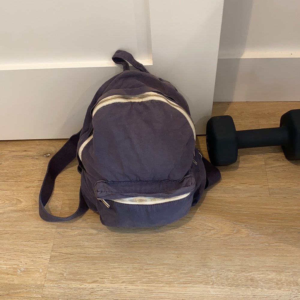 NAVY BLUE SMALL BACKPACK
